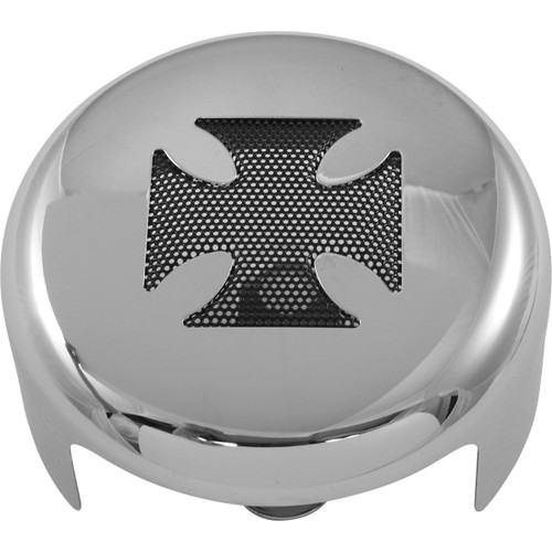 Drag Specialties - Horn Cover - Cross - Chrome