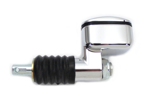 Edart #74737 - Chrome Rear Brake Master Cylinder Assembly