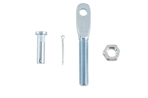 V-Twin - FXR Pedal Rod End Kit Zinc Plated
