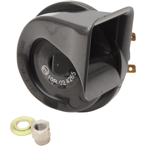 Drag Specialties - Horn - 12 V - Black - Harley Davidson