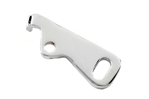 V-Twin #A-7100 - Brake Pedal Stop Plate Chrome