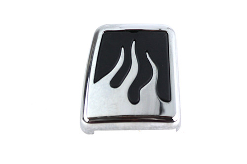 Edart #64125 - Brake Pedal Pad with Flame Design
