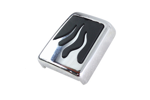 Edart #64125 - Brake Pedal Pad with Flame Design