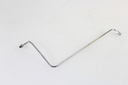 V-Twin #50163 - Steel Rear Brake Line Chrome