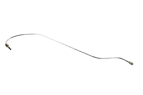 V-Twin #50166 - Steel Rear Brake Line Chrome