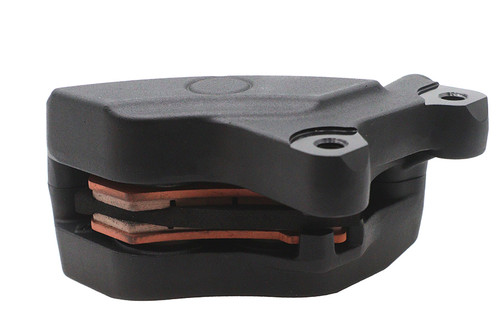 V-Twin #81369 - Black Front Right Side Caliper with Brake Pads