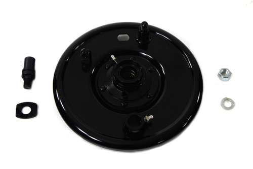 V-Twin - Front Mechanical Brake Backing Plate Black
