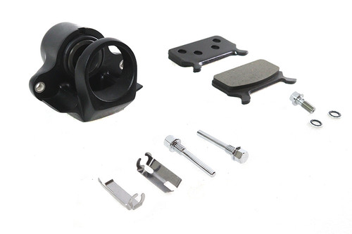 V-Twin #75557AB - Black Rear 1 Piston Caliper