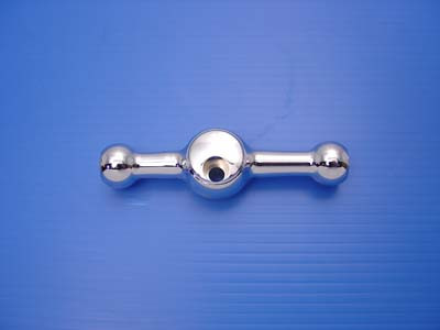 V-Twin #304033 - Custom Brake line Tee Chrome