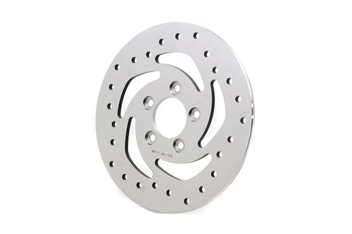 V-Twin #144670 - 10-1/2 inch Drilled Rear Brake Disc