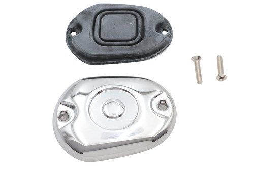 V-Twin #42313-04 - Handlebar Master Cylinder Cover Chrome