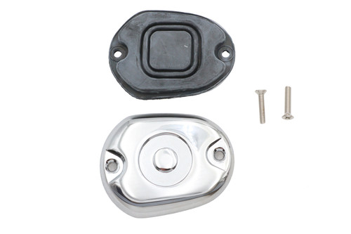 V-Twin #42313-04 - Handlebar Master Cylinder Cover Chrome