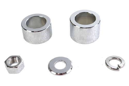 Colony - Front Axle Spacer Kit Smooth Style Chrome