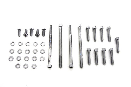 V-Twin - Primary Cover Mount Kit Chrome