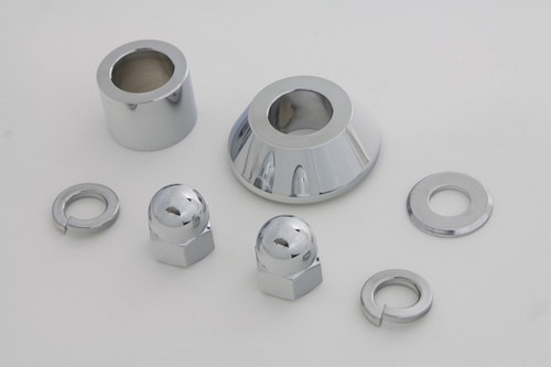 Colony - Front Axle Spacer Kit Smooth Style Chrome