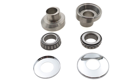 V-Twin - Stainless Steel Raked Fork Neck Cup Kit