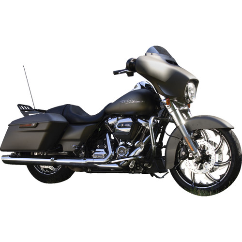 Coastal Moto #1502-FRY-213-BC - Wheel - Fury - Front - Dual Disc/without ABS - Black Cut - 21x3.25 - FL