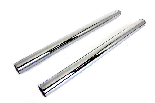 V-Twin #XB-2 - Chrome Fork Tube Set Stock Length