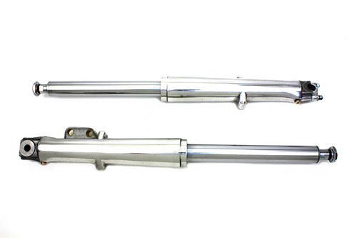 V-Twin - Fork Slider Assembly with Polished Sliders
