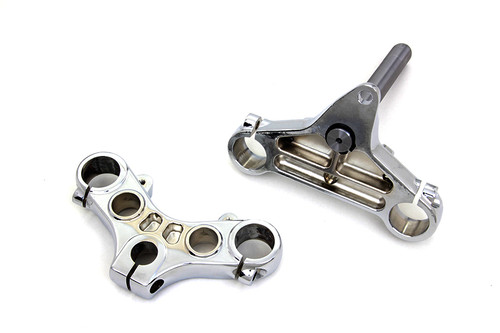 V-Twin - Triple Tree Set Chrome