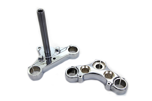 V-Twin - Triple Tree Set Chrome