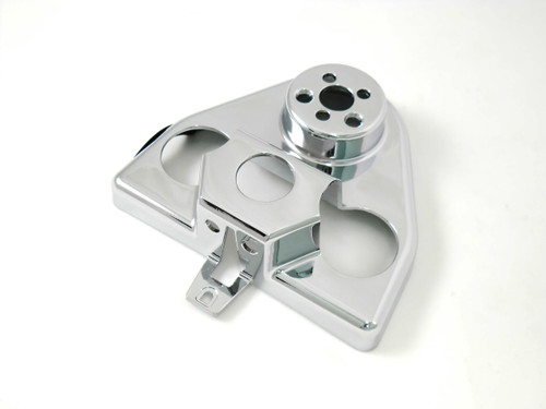 V-Twin #77462 - Chrome Handlebar Riser Cover