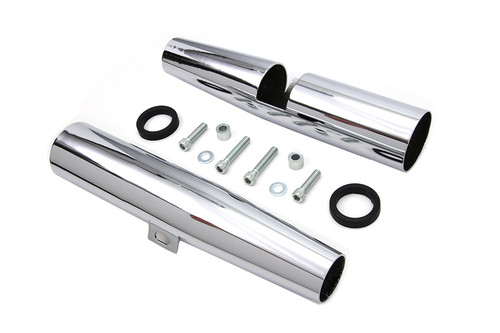 V-Twin #61120 - Chrome 39mm Fork Shrouds