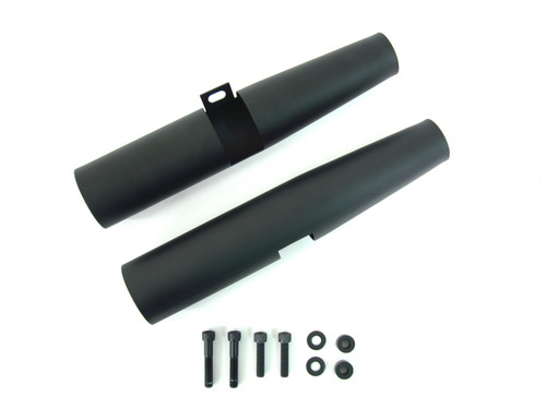 V-Twin #61120B - Black 39mm Fork Shrouds