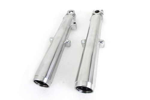 V-Twin #62378 - 41mm Glide Fork Slider Set Polished