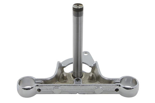 V-Twin - Factory Sample Lower Triple Tree with Stem Chrome