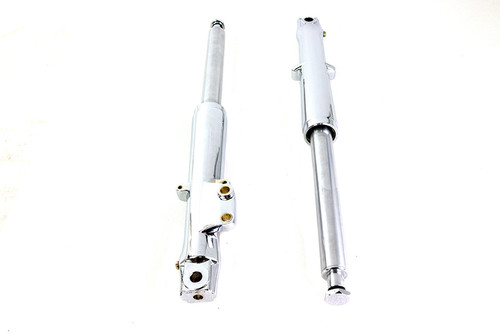V-Twin - Factory Sample 41mm Fork Slider Assembly with Chrome Sliders