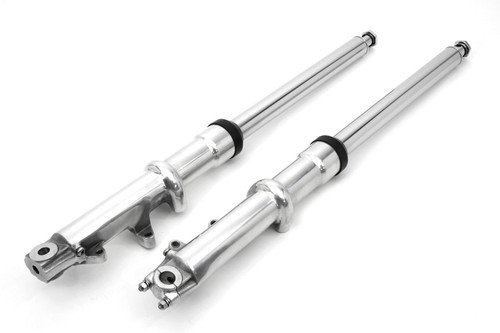 V-Twin - Factory Sample 41mm Fork Slider Assembly with Polished