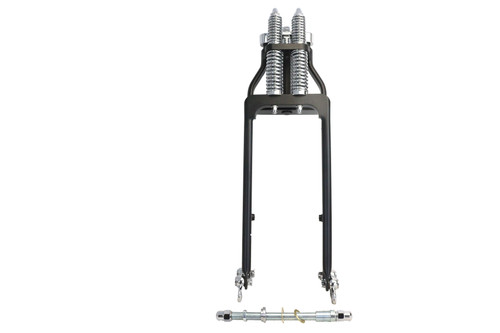 V-Twin - Factory Sample 20 inch Inline Spring Fork Kit Black