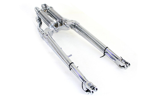 Motorshop - Chrome Fork Assembly without Rockers