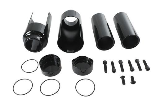 V-Twin #C23-0208GB - Softail Breakout Fork Cover Kit Black