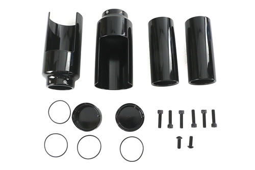 V-Twin #C23-0208GB - Softail Breakout Fork Cover Kit Black