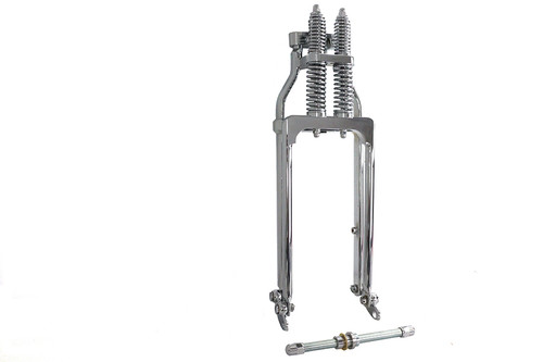 V-Twin - 18 inch Spring Fork Kit Chrome