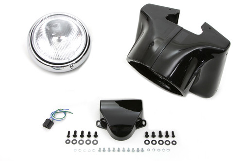 V-Twin #65006 - 7 inch Headlamp Cowl Kit