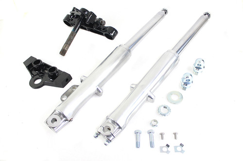 V-Twin - 41mm Adjustable Single Disc Fork Assembly