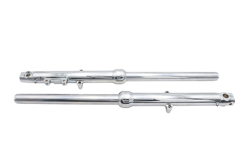 V-Twin - Factory Sample 39mm Fork Slider Assembly Single Disc with