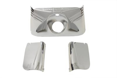 V-Twin #63182 - Triple Tree Cover Kit Stainless Steel