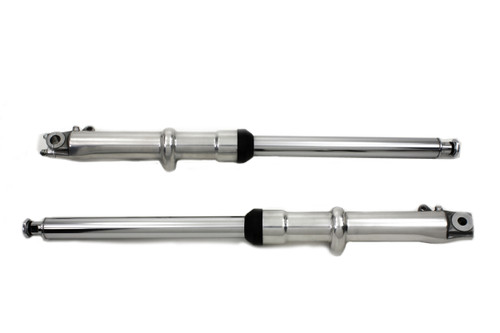 Motorshop - 41mm Fork Slider Assembly with Polished Sliders