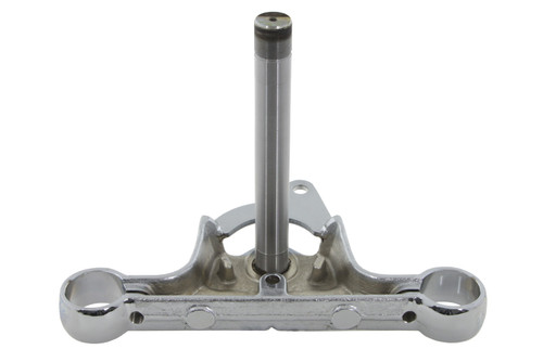 V-Twin - Lower Triple Tree with Stem Chrome