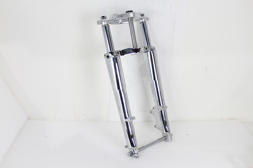 V-Twin - Fork Assembly with Chrome Sliders