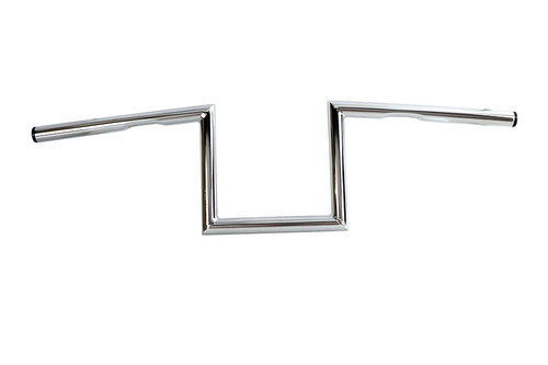 V-Twin #20320 - 8 inch Z-Bar Handlebar Chrome