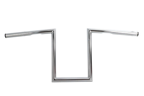 V-Twin #20321 - 12 inch Z-Bar Handlebar Chrome