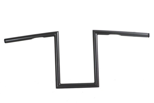 V-Twin #20321B - 12 inch Z-Bar Handlebar Black