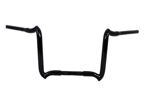MCM #20277B - 12 inch Road Glide Handlebar without Indents Black