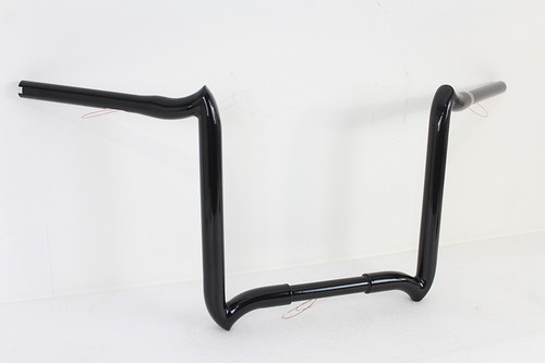 MCM #20278B - 14 inch Road Glide Handlebar without Indents Black