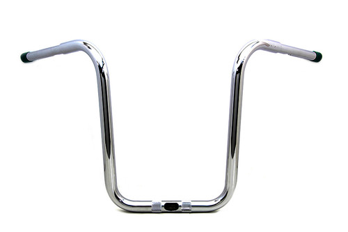 MCM #20272 - 14 inch Fat Ape Handlebar with Indents Chrome